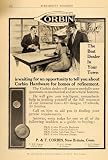 1911 Vintage Ad P. F. Corbin Hardware Door Knob Lock - Original Print Ad