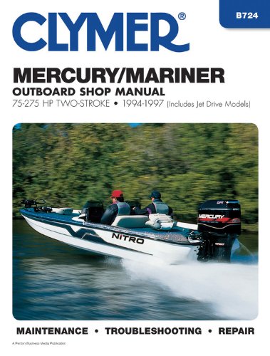 Mercury Marine 75-275 HP OB 94-97 (Clymer's Official Shop Manual)