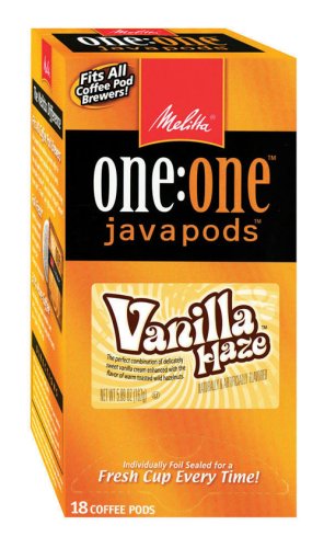 Melitta Vanilla Haze Universal Coffee Pods, 5.89 Ounce Boxes (Pack of 4)