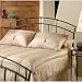 Full,Queen Hillsdale Vancouver Metal Headboard in Dark Brown Antique Finish