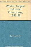 The world's largest industrial enterprises 1962-1983