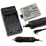 Remote Switch for Canon RS60 E3 + Battery Pack with Charger for Canon LP-E5 ....