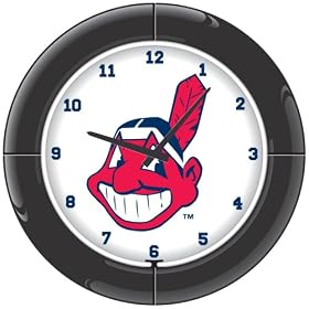 Imperial Cleveland Indians Licensed Everbrite Neon Wall Clock