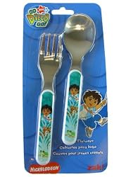 Diego The Rescuer Flatware -Diego Spoon n Fork 2pcs Set
