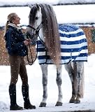 Rambo Newmarket Fleece Cooler Whitney Stripes - Navy