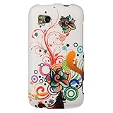 Autumn Flowers Hard Case Snap On Faceplate Cover For HTC Sensation 4G