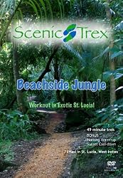 Scenic Trex Beachside Jungle DVD - Virtual Walking, Cycling, Treadmill Workout