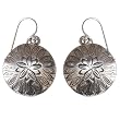 Girls Earrings Sterling Silver Indian Style 1.25 inches (ers279)