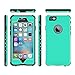 Best Waterproof Case for iPhone 6s/6 4.7 Inch Slim Defender Fully Sealed Underwater Shockproof Snowproof Dirtpoof Protective Luxury Cover for apple iPhone 6 / 6s 4.7 inches [NEW ARIVAL] (TURQUOISE)