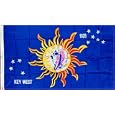 Conch Republic "Key West" Flag - 3 foot by 5 foot Polyester (NEW)
