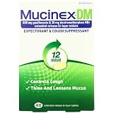 Mucinex  DM Extended-Release Bi-Layer Tablets, 40 Count ~ Mucinex