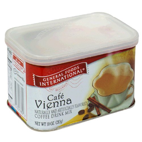 General Foods International Coffee, Cafe Vienna Austrian Style Coffee Drink Mix, 10-Ounce... by General Foods International Coffee