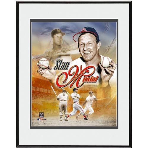 St. Louis Cardinals Stan Musial Legends Framed Photo
