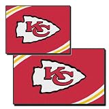 NFL Kansas City Chiefs Two Piece Rectangular Rug Set