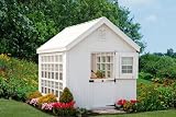 8x12 Colonial Gable Greenhouse Panelized Kit