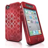 iSkin Vibes Microban Case for BlackBerry 8900 Curve (Blaze Red)