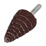 uxcell　フラップホイール　グラインダー　バリ取り　円錐形　66mm長さ　1個