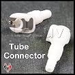 Male-female Tube Connector Parts for Penis / Vagina / Nipple Cylinder Pump