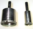 2pc DIAMOND HOLE SAW - CORE DRILL - Set - 1/2 + 1