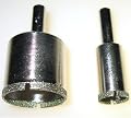 2pc DIAMOND HOLE SAW - CORE DRILL - Set - 1/2