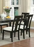 Set of 2 Deep Dining Chairs