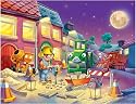 Ravensburger Nighttime Repairs v- 100 piece glow in the dark Puz