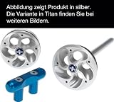 Produkt-Bild: Wunderlich Nabenabdeckung Tornado titan BMW R 1200 + K1200/1300 Modelle