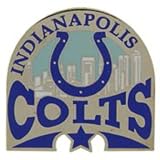 NFL Indianapolis Colts Star Pin 1 1/4"