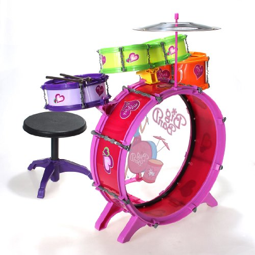 New Big Band Toy Drum 5PCS Kids Children Mini Music Band Instrument Play Set Kit