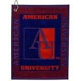 American Eagles Woven Jacquard Golf Towel
