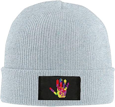 We Are All We Need Knitted Beanie Cap For Women &amp; Men Ash