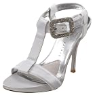 Martinez Valero Lyra Big Jeweled Buckle Platform Sandal