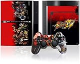 PS3 Official Street Fighter IV Controller Faceplate and Console Skinz - Group
