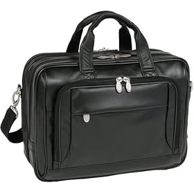 McKlein USA West Loop Leather 17 Laptop Case