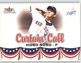 2002 Fleer Tradition Update #U377 Hideo Nomo CC - Los Angeles Dodgers (Curtain Call) (Baseball Cards)