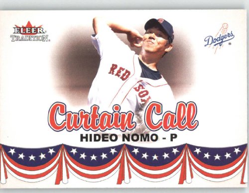 2002 Fleer Tradition Update #U377 Hideo Nomo CC - Los Angeles Dodgers (Curtain Call) (Baseball Cards)