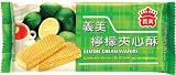 I Mei Cream Wafer, Lemon, 6.35-Ounce Bags (Pack of 24)