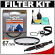 Hoya HMC Digital Multi-Coated 67mm Ultraviolet UV Slim Frame Lens Filter + Accessory Kit for Canon, Nikon, Sony, Olympus & Pentax Lenses