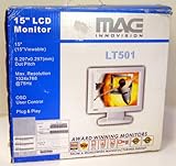 Mag Innovision LT501 Computer Monitor .297x.297(mm) Dot Pitch 1024x768 Max  ....