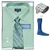4 PIECE BONUS PACK: Mens Eterno Italy Dress Shirt & Neck Tie Set + bonus gifts! Very high quality fabric: 65% cotton, 35% microfiber and completely wrinkle resistant / iron-free. You will receive the following Eterno products: one dress shirt, 2 neck ties and one pair of dress socks. Can't beat this incredible wholsale price!