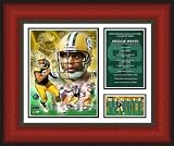 Framed Reggie White 2006 Pro Football Hall of Fame Milestones and Memories