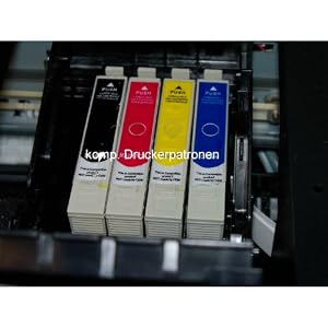 12 Druckerpatronen für Epson Stylus Office B42DW BX305F BX305FW BX320FW BX525WD BX535WD BX625FWD BX635FWD BX925FWD Epson Stylus SX420W SX440W SX525WD SX620FW (kompatibel Druckerpatronen) Sie bekommen 6 x Schwarz 2 x Blau 2 x Rot 2 x Gelb price