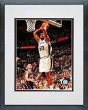 David Robinson San Antonio Spurs - NBA Framed and Matted Photo - Game 2 of the 2003 NBA Finals Action - 8x10 Photo