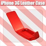 Super Deal Red Flip Leather Case for Apple Ipod Touch Itouch 8Gb 16GB 32Gb 2G 2nd Generation