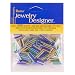 1/2 In. Silver Lined Glass Bugle Beads, Multi, 20 Gram/Pkg
