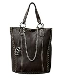 Dolce & Gabbana - Dolce & Gabbana Brown Pebbled Leather DG Charmed Tall Tote BB1794-A1138-80048