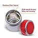 Stainless Steel Lunch Container | 14 OZ (400 ml) BPA Free Food Jar Keeps Your Food Hot or Cold - Eco-friendly, Insulated Food Jar | Red | by Zell