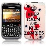 BLACKBERRY CURVE 8520 / 9300 IMAGE TPU GEL SKIN / CASE / COVER - "KEEP CALM AND KILL ZOMBIES" PART OF THE QUBITS ACCESSORIES RANGE