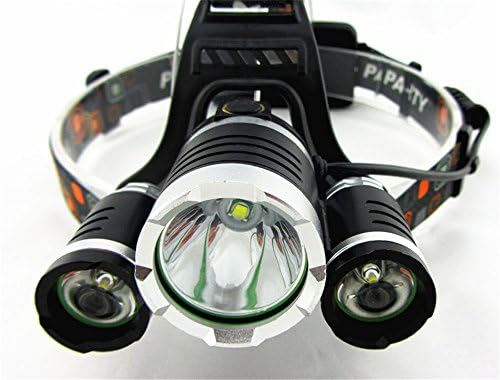 Inf-way Zoomable Campling LED Headlamp 3-in-1 Modes Biking LED Headlight 18650 AAA Batteries Flashlight