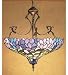 Meyda Tiffany 30450 Wisteria Inverted Pendant, Stained